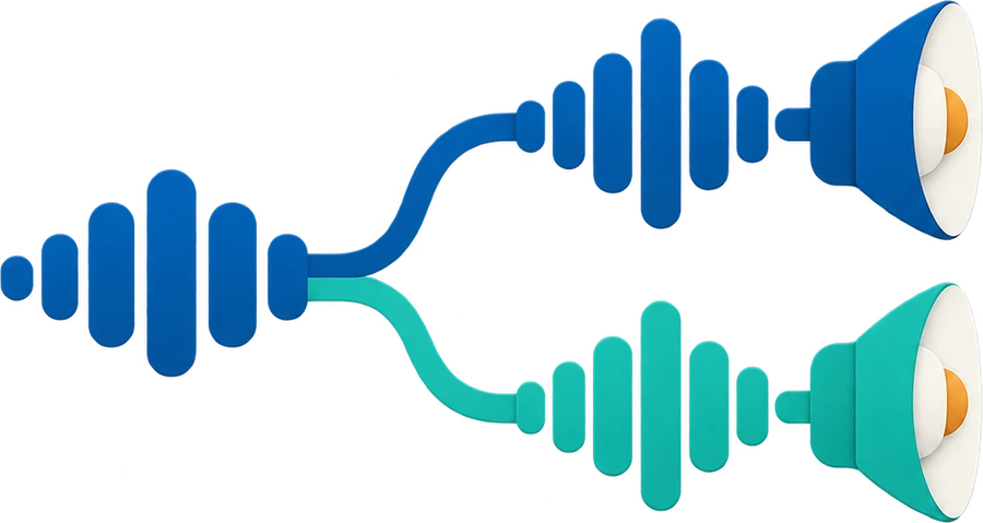 Tool illustration: Fix one-sided recordings